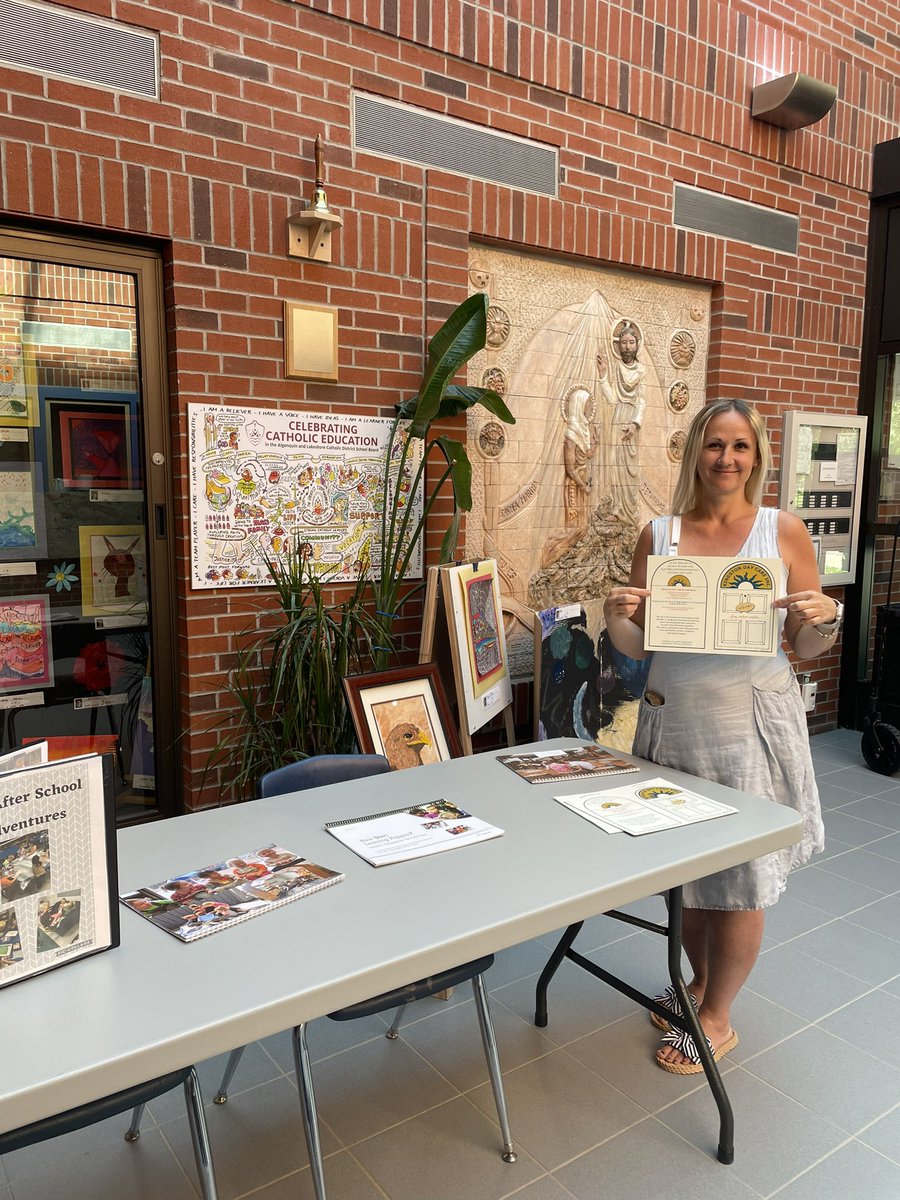 Thank you to our incredible staff, our Catholic School Council Chair, Lauren Kirk, our community partners <a href="/KFLAPH/">SEPH - KFLA Public Health</a>, Kingston Family Military Resource Centre,  Kingston Daycare and First Riders Program <a href="/triboardbus/">Tri-Board</a> for making our Welcome to Kindergarten such a success!