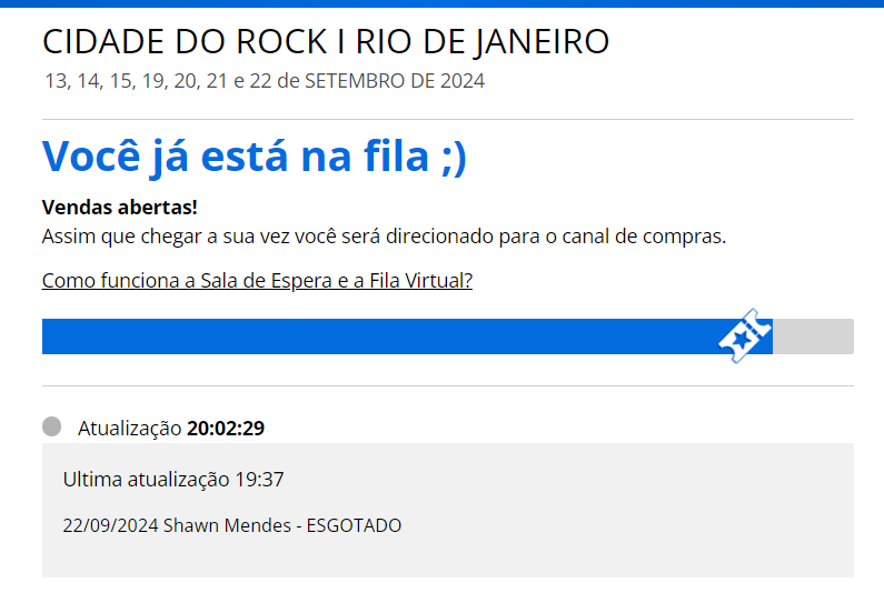 Quem quiser, to doando essa tbm. #rockinrio Rock in Rio