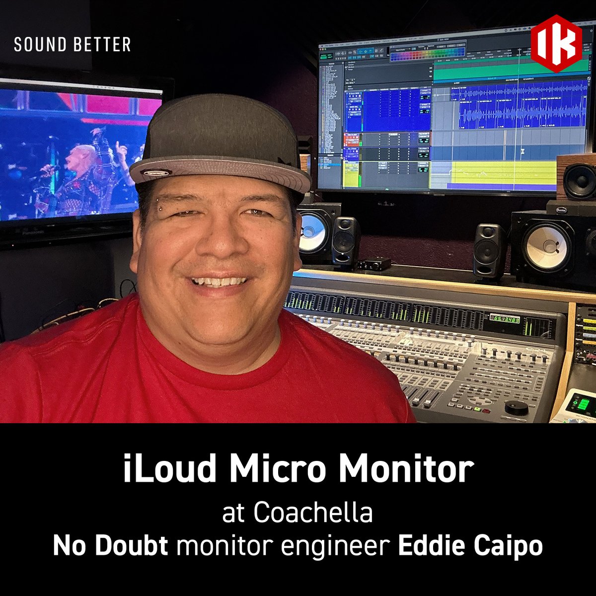 Monitoring engineer Eddie 'El Brujo' Caipo trusts iLoud Micro Monitor for even the most epic performances! Check out his experience at this year's @Coachella with @NoDoubt. bit.ly/elbrujocoachel…