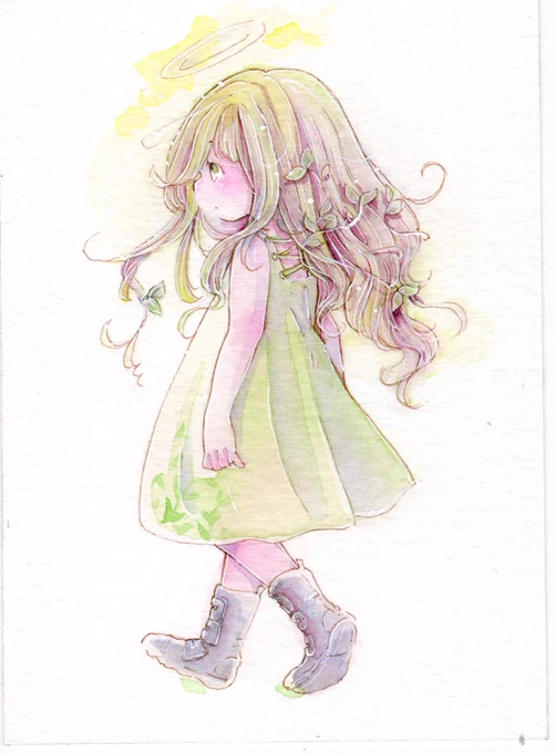 おはようございます昨日も通院してしまって、ちょっと疲れております(笑)自分も癒してあげないとですね。金曜日ぼちぼちで『あるけばいいの』羽根のない天使さんゆっくりでもがんばってこ(若葉姫ちゃんその2) 
