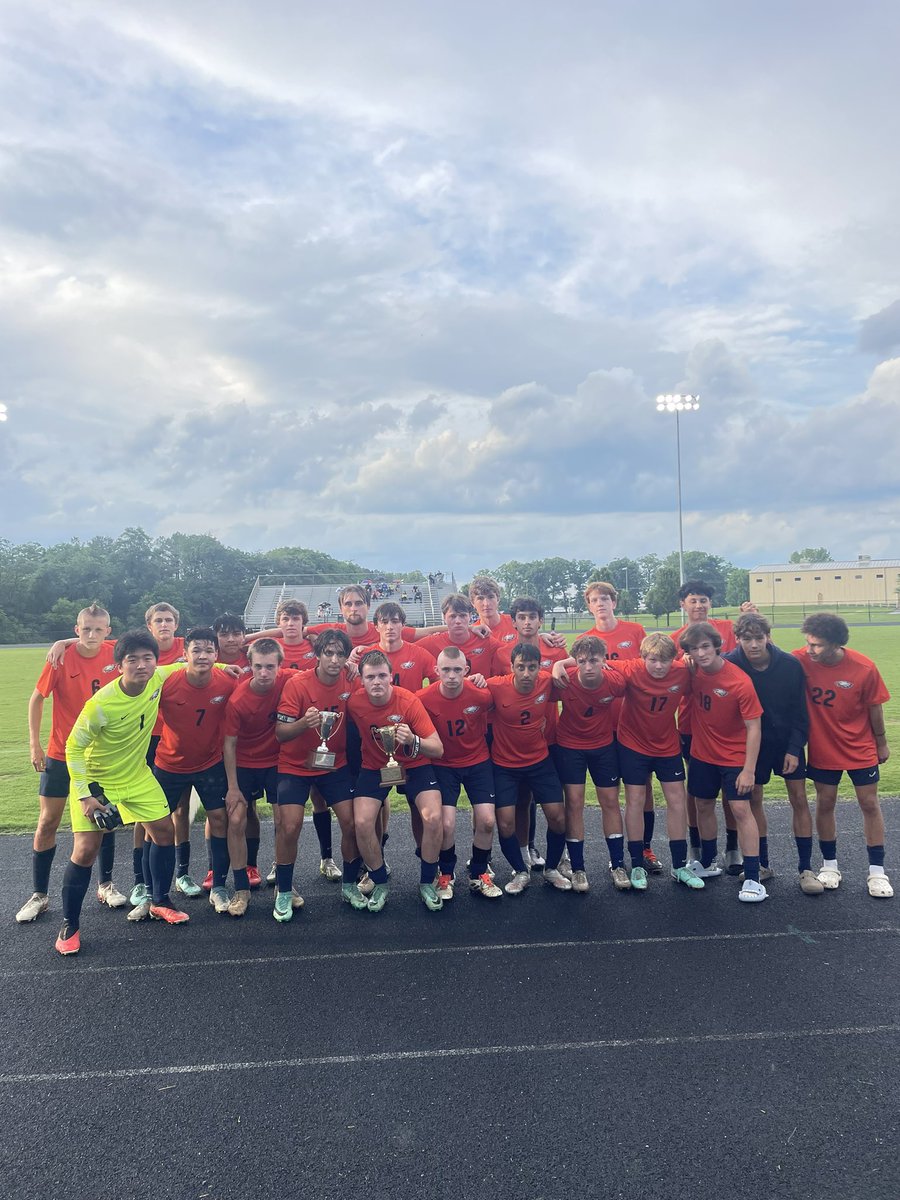 Congrats to Boys Soccer on their 1-0 win over Madison in the Bull Run Tournament Championship!