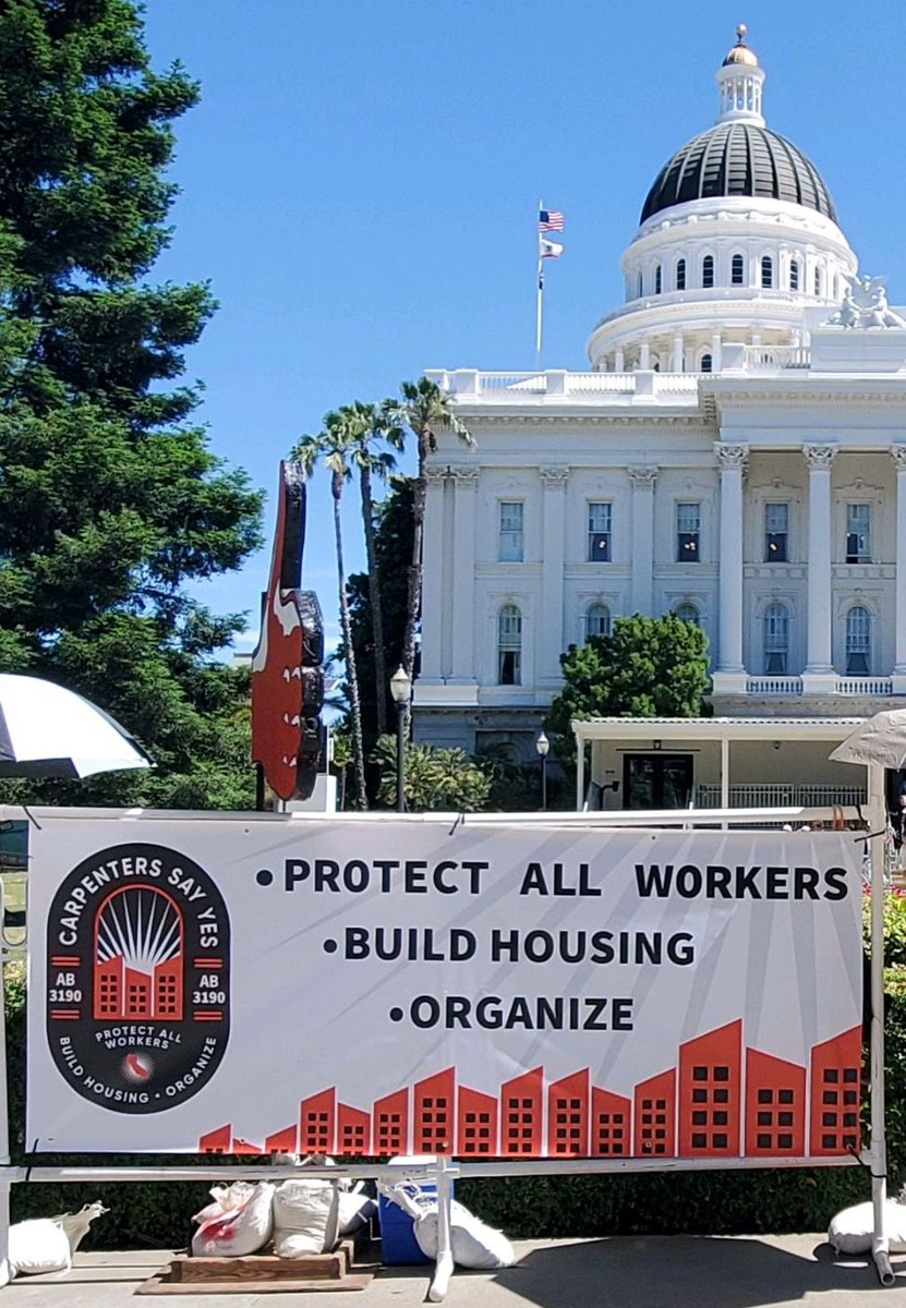 California’s Assembly passed the AB3190, the Affordable Housing Fair Pay Act today! State dollars fund housing builders who don't pay workers living wages. AB3190 ensures State-funded affordable housing construction workers will get paid family-sustaining prevailing wages.