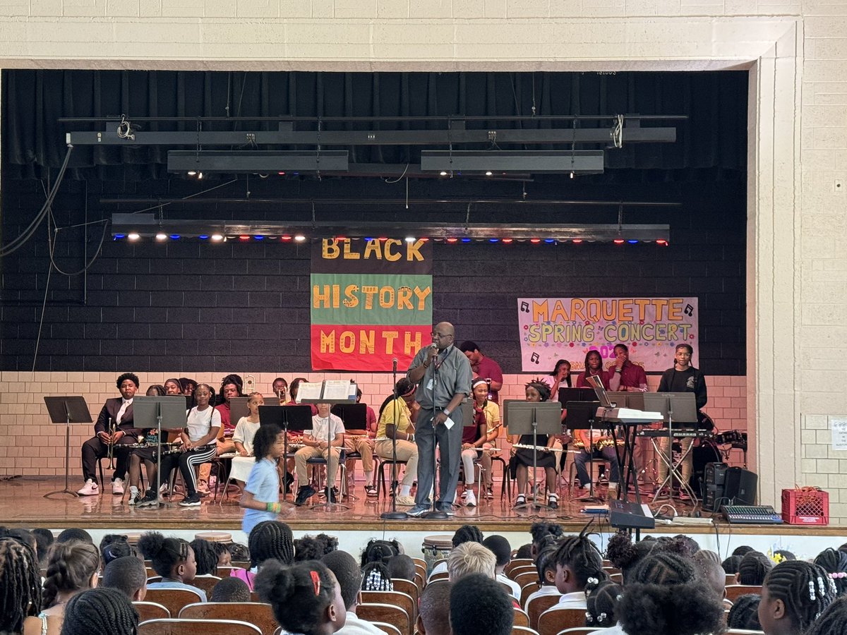 MiddleMarquette's tweet photo. Marquette’s 2nd Annual Spring Concert.  Great job Mustangs. https://t.co/GypMkfTBpA