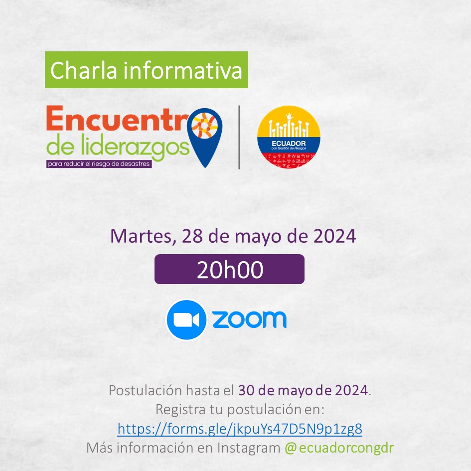 Ecuador con Gestión de Riesgos tweet media