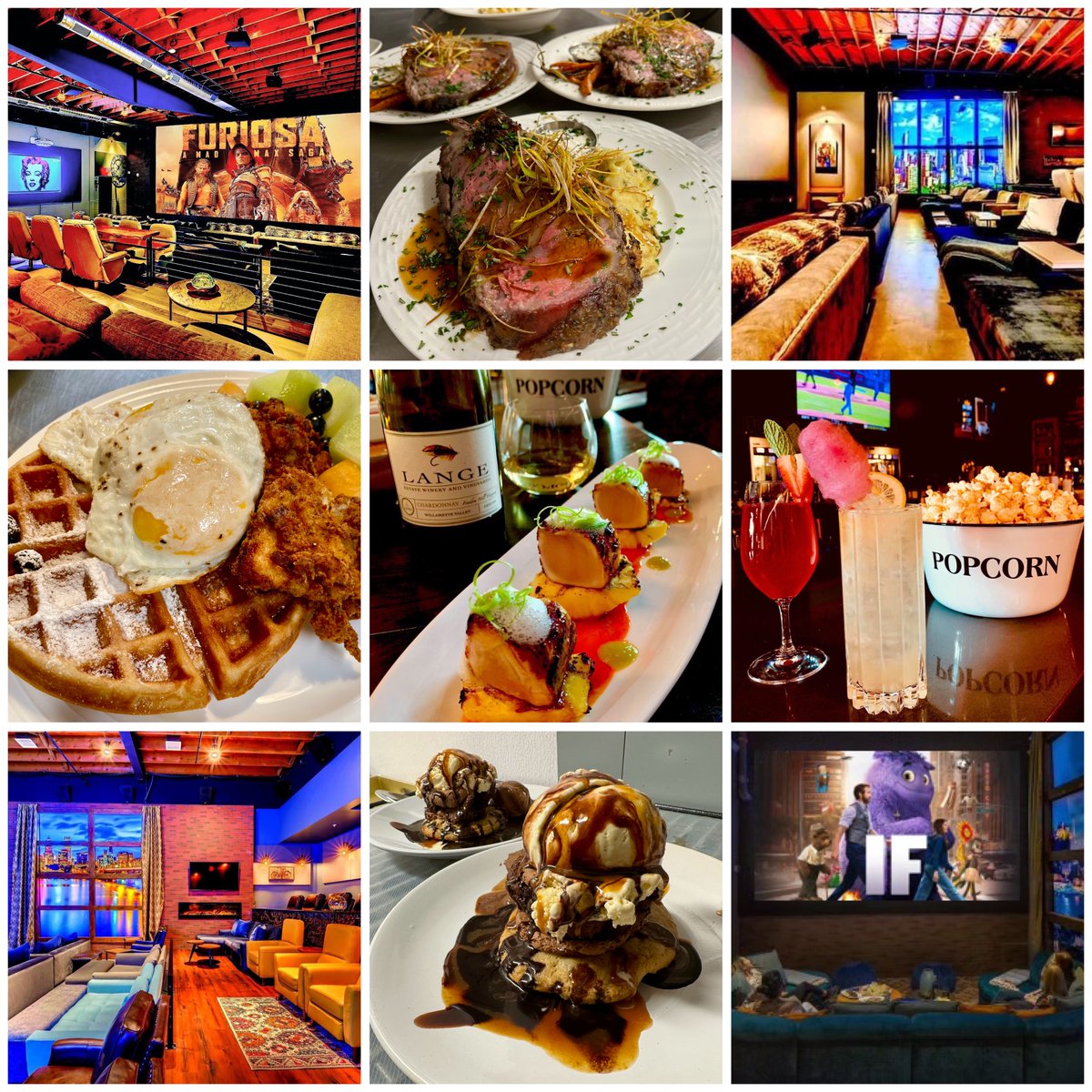 Looking for the perfect Memorial Day weekend outing? Studio One Theaters has the ticket studioonetheater.com/showtimes/ Enjoy beautiful Dine-in Penthouse Auditoriums. This week: FURIOSA: A Mad Max Saga, CHALLENGERS, IF,  KINGDOM OF THE PLANET OF THE APES, 
THE FALL GUY, BACK TO BLACK