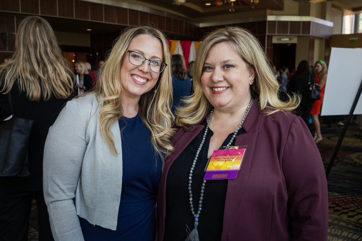 "She is a dedicated public servant who serves justice and victims of crime every day on behalf of the citizens of Washoe County, while balancing the demands of being a loving and supportive Mom. Congratulations Jenny!” 2/2