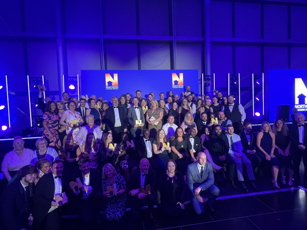 🥳 🎉 We’ve taken home the trophy for ‘Best use of technology by a social housing landlord’ at the <a href="/NorthernHAwards/">Northern Housing Awards</a> 
Great evening celebrating with our partners <a href="/Mobysoft/">Mobysoft</a> 
#NHA2024 #ukhousing
