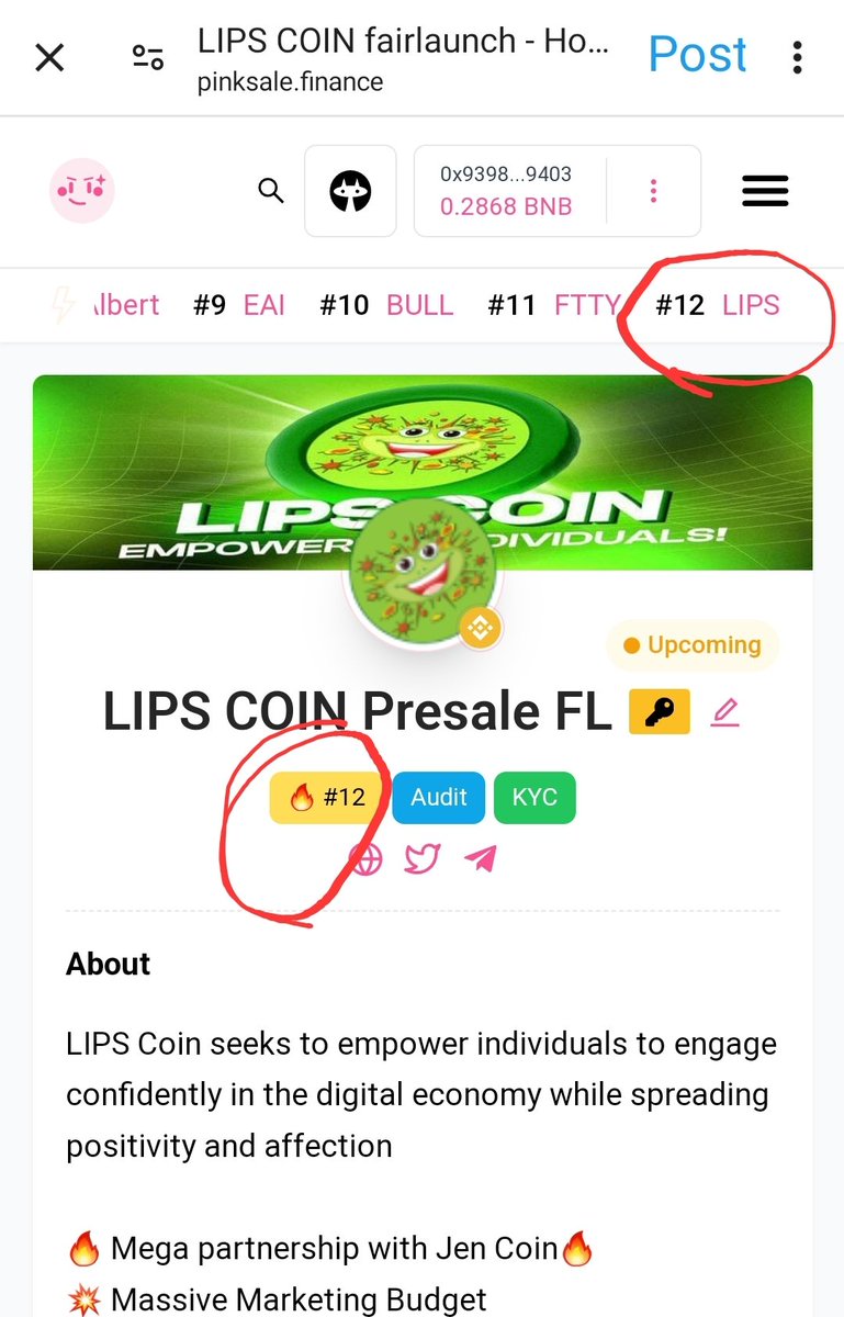 Lips Coin | Presale Soon tweet media