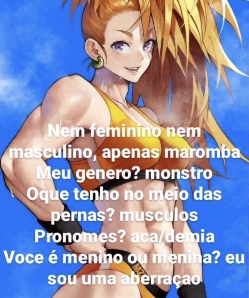 se eu pudesse treinava superiores td dia igual um mlk cis hetero