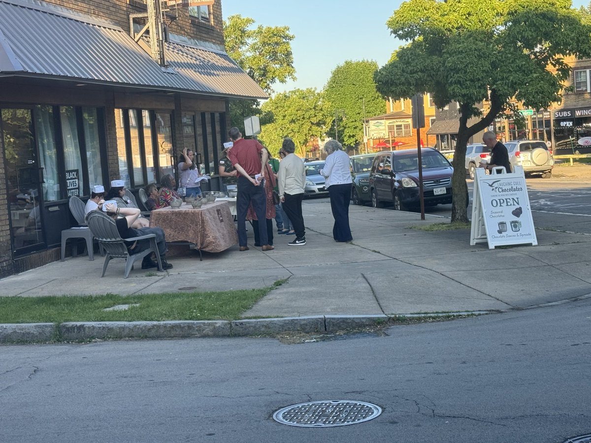 Have I mentioned I live next to a chocolate shop owned by neighborhood moms?