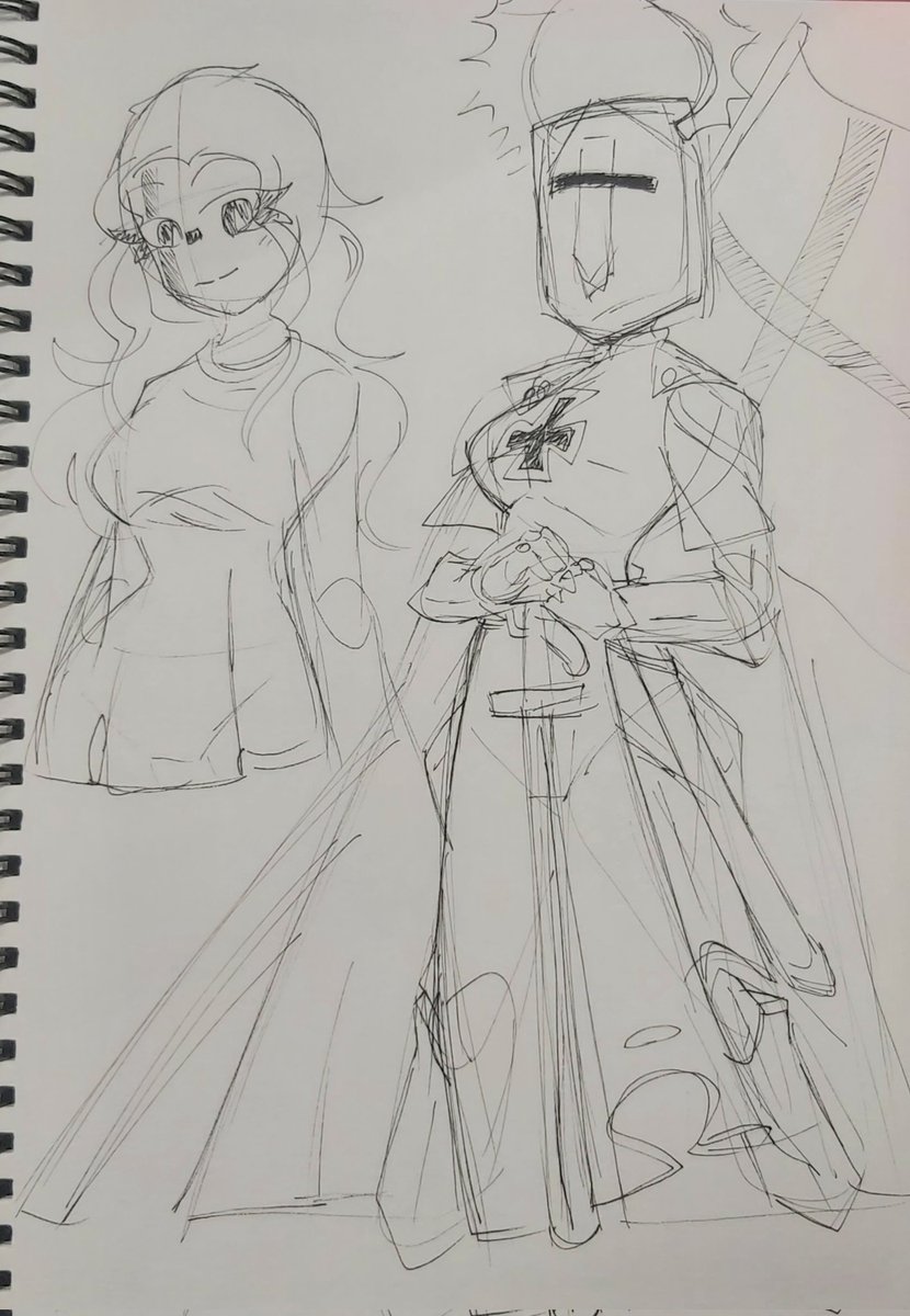 Ohloluagain's tweet photo. School sketch p.1
Teutonic Order 👁️👄👁️💅
#Countryhumans https://t.co/jFXKivnK1Y
