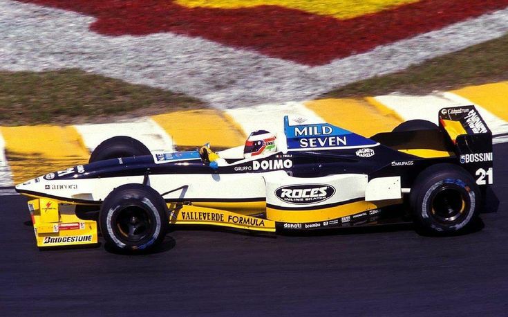 Jarno Trulli GP Brasil 1997 Minardi - Hart #F1 #minardi