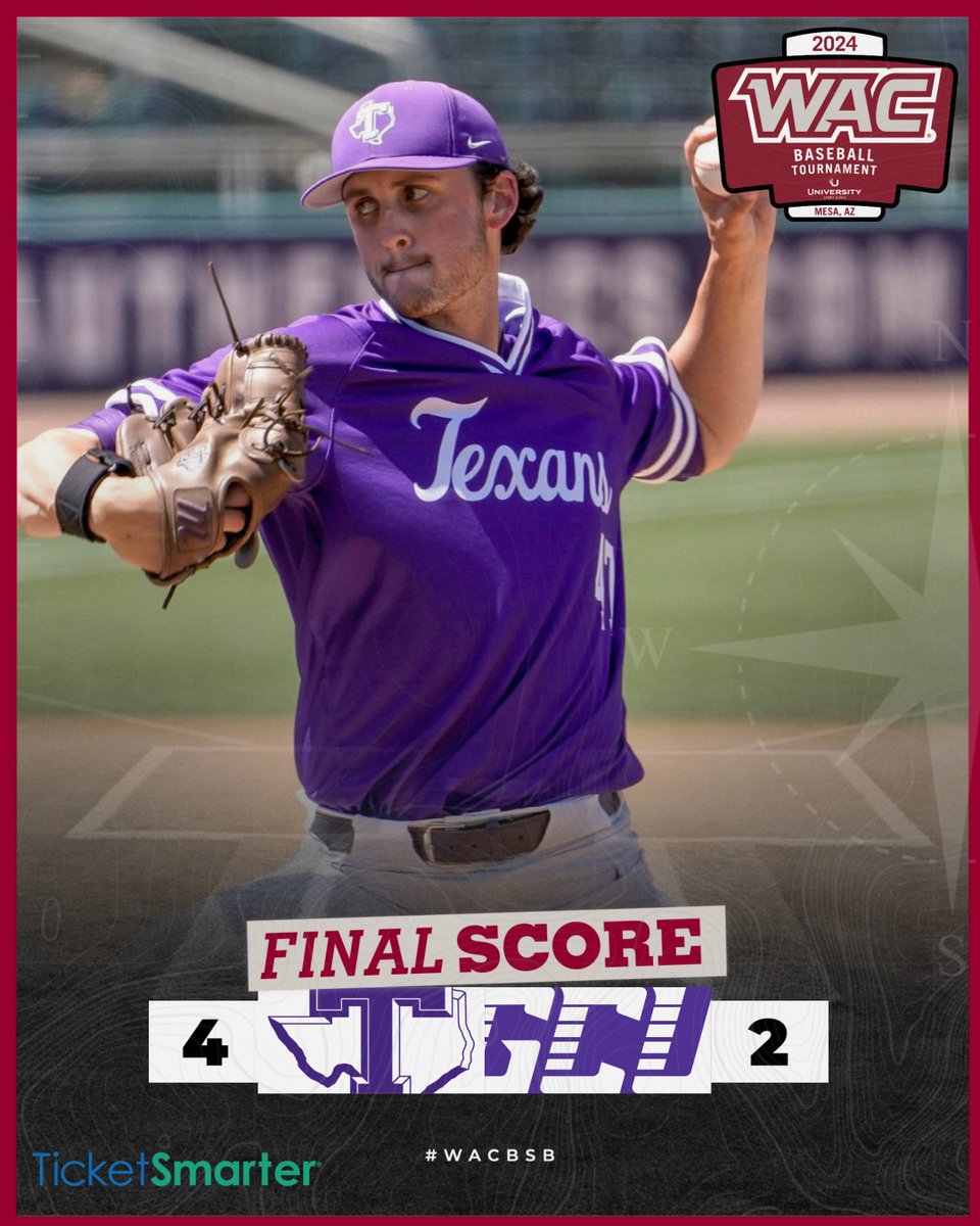 UAConference's tweet photo. FINAL | @TarletonBase wins 4-2 and they are headed to the semifinals tomorrow to take on Abilene Christian!
#OneWAC x #WACbsb https://t.co/yOZUUTj28T