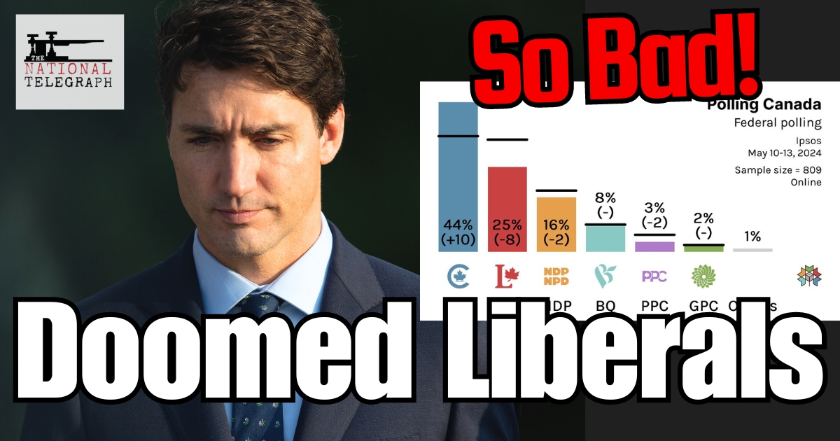 Justin Trudeau is in his worst polling position in his 8.5 years in office. Not only are the Liberals 19 points behind the Conservatives but their NDP allies are also losing support from 2021. youtube.com/watch?v=NKFukk…