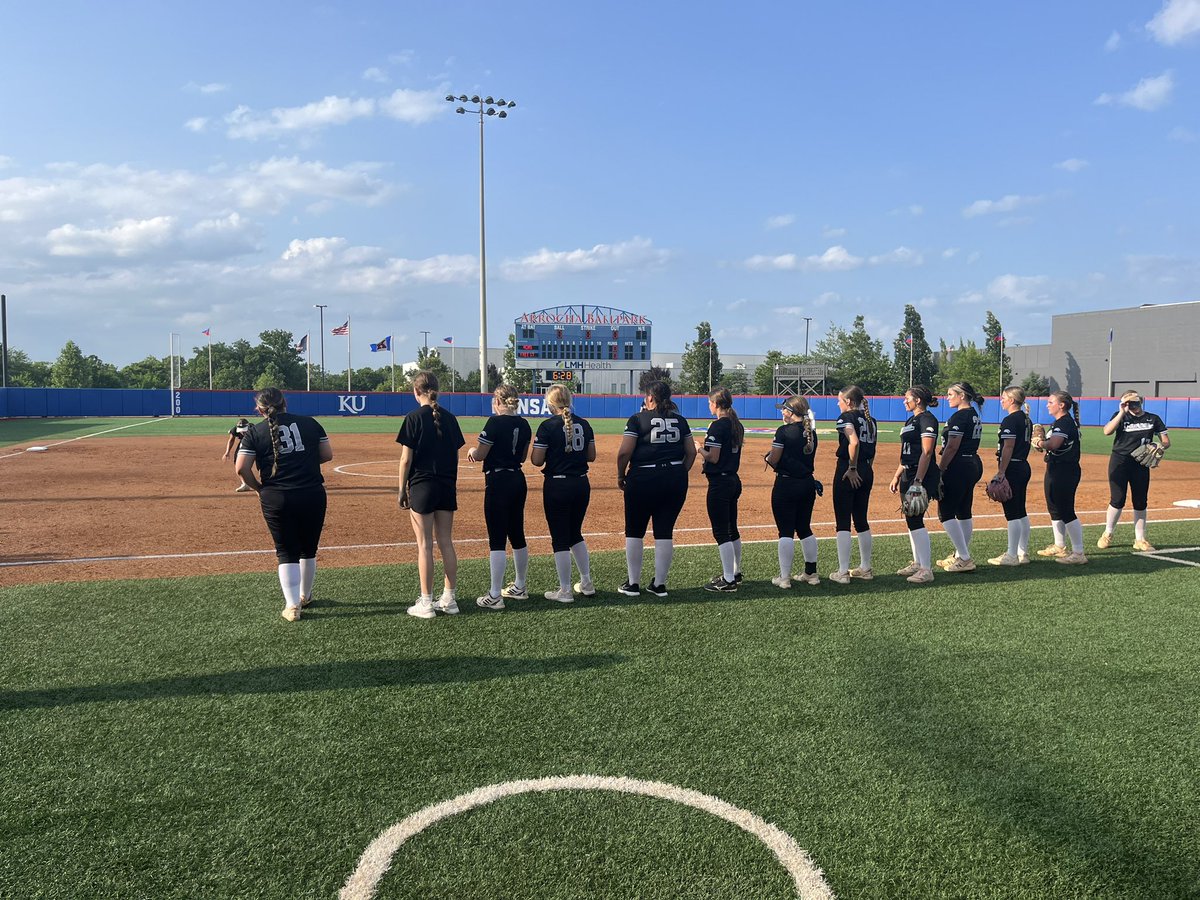 Here to win game one at state softball!