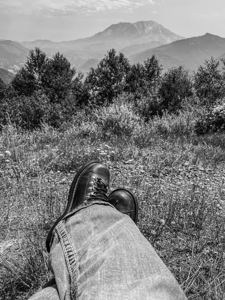 I can’t wait to get back up into the mountains #summer #hiking #MountSaintHelens #blackandwhitephotography