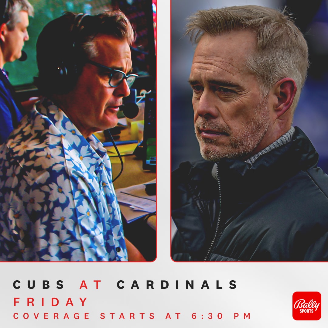 Cardinals and Cubs. Caray and Buck. You're not gonna want to miss it. #STLCards