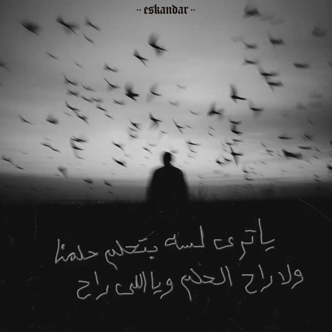 ياتري لسه بتحلم حلمنا ..؟!