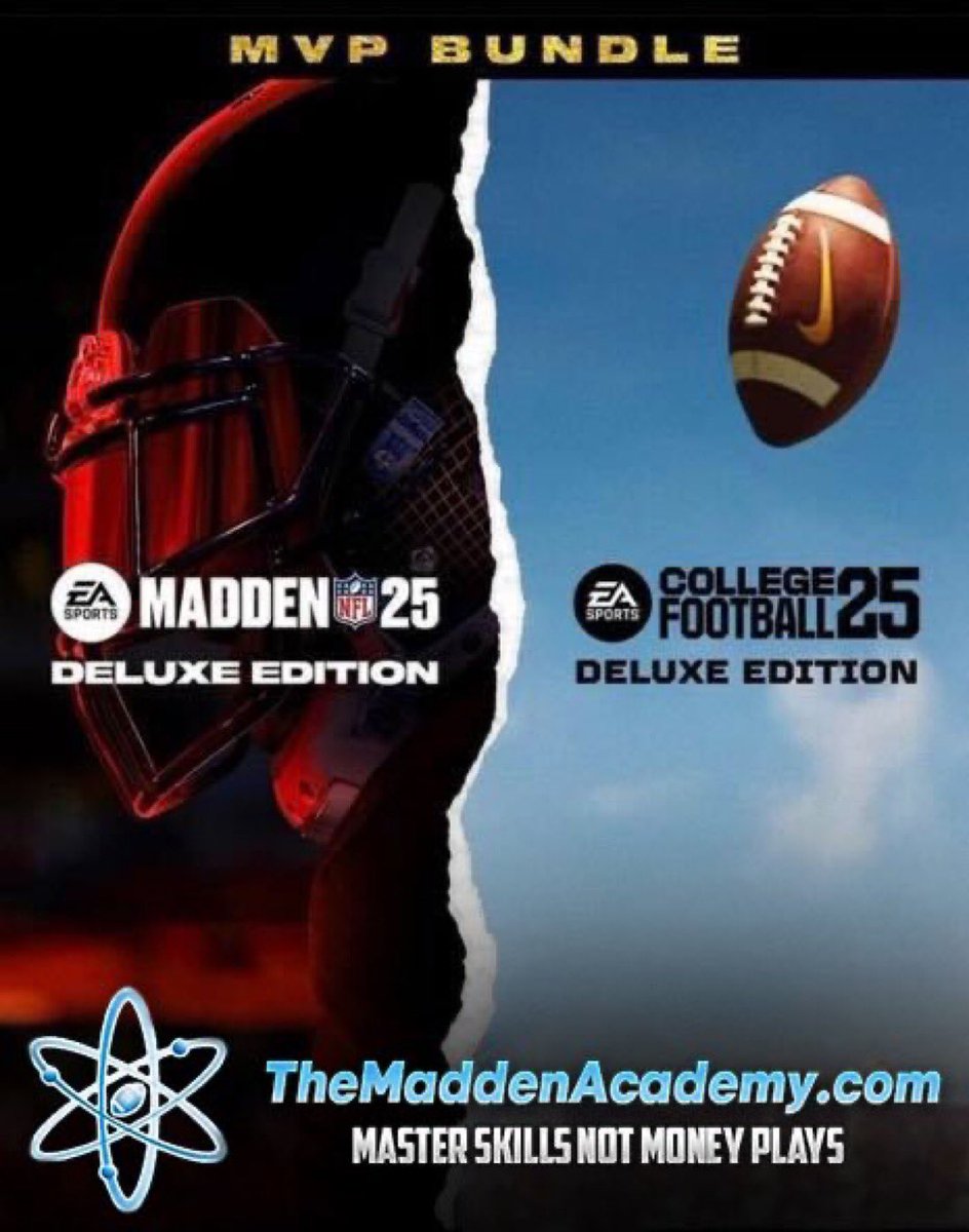 TheMaddenAcademy (@maddenacademy_) on Twitter photo 🚨MVP Bundle Giveaway 🚨
1️⃣Retweet 🔄 and Like ❤️ to enter
2️⃣Follow <a href="/MaddenAcademy_/">TheMaddenAcademy</a> @IsItOutEA <a href="/ManuGinobili987/">Manu - TheMaddenAcademy CEO</a>
Giving away 1 bundle by 5/27 🚨MVP Bundle Giveaway 🚨
1️⃣Retweet 🔄 and Like ❤️ to enter
2️⃣Follow <a href="/MaddenAcademy_/">TheMaddenAcademy</a> @IsItOutEA <a href="/ManuGinobili987/">Manu - TheMaddenAcademy CEO</a>
Giving away 1 bundle by 5/27