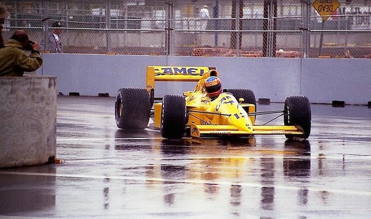 Martin Donnelly GP USA 1990 Lotus - Lamborghini #f1 #lamborghini #lotus