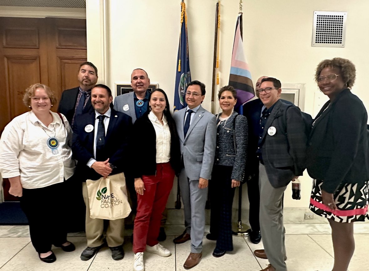The Native Farm Bill Coalition met in Washington, D.C., this week to advocate for 638 Self Determination expansion at USDA in the upcoming Farm Bill. We would like to thank congressional leaders, coalition members, and participants for your voice in Indian country. #FarmBill