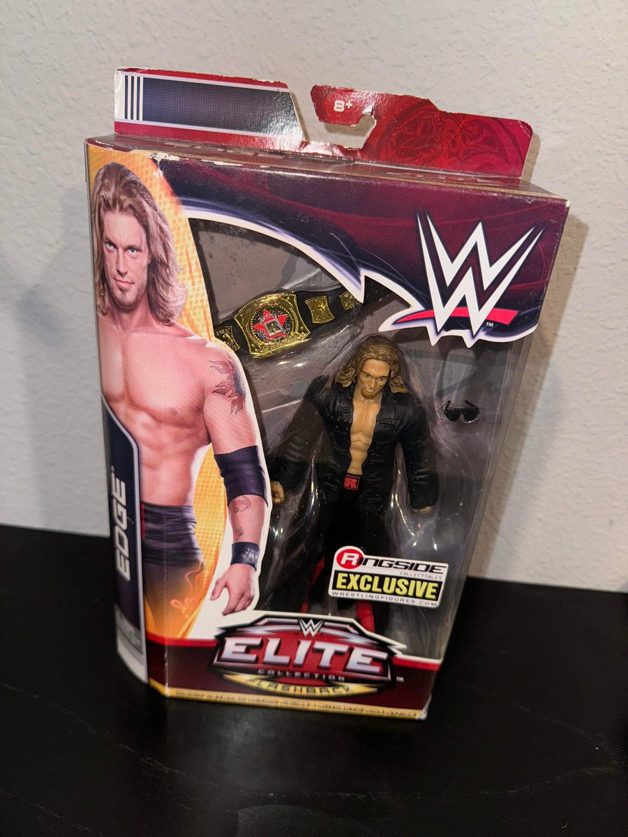 Who has Edge with the Rated R belt? This has become a rare figure & the only one to come with that title. @TheMattCardona already had one but he had to get another because he lost the sunglasses. Would you have gotten a whole new figure for glasses or just found replacements?