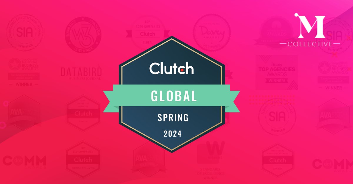 CollectiveMaven's tweet image. The results are in, and we're the official Clutch Global Award winner! Thank you @clutch_co for this honorable recognition. 🏆  #Awards #ClutchGlobal #AwardWinningteam