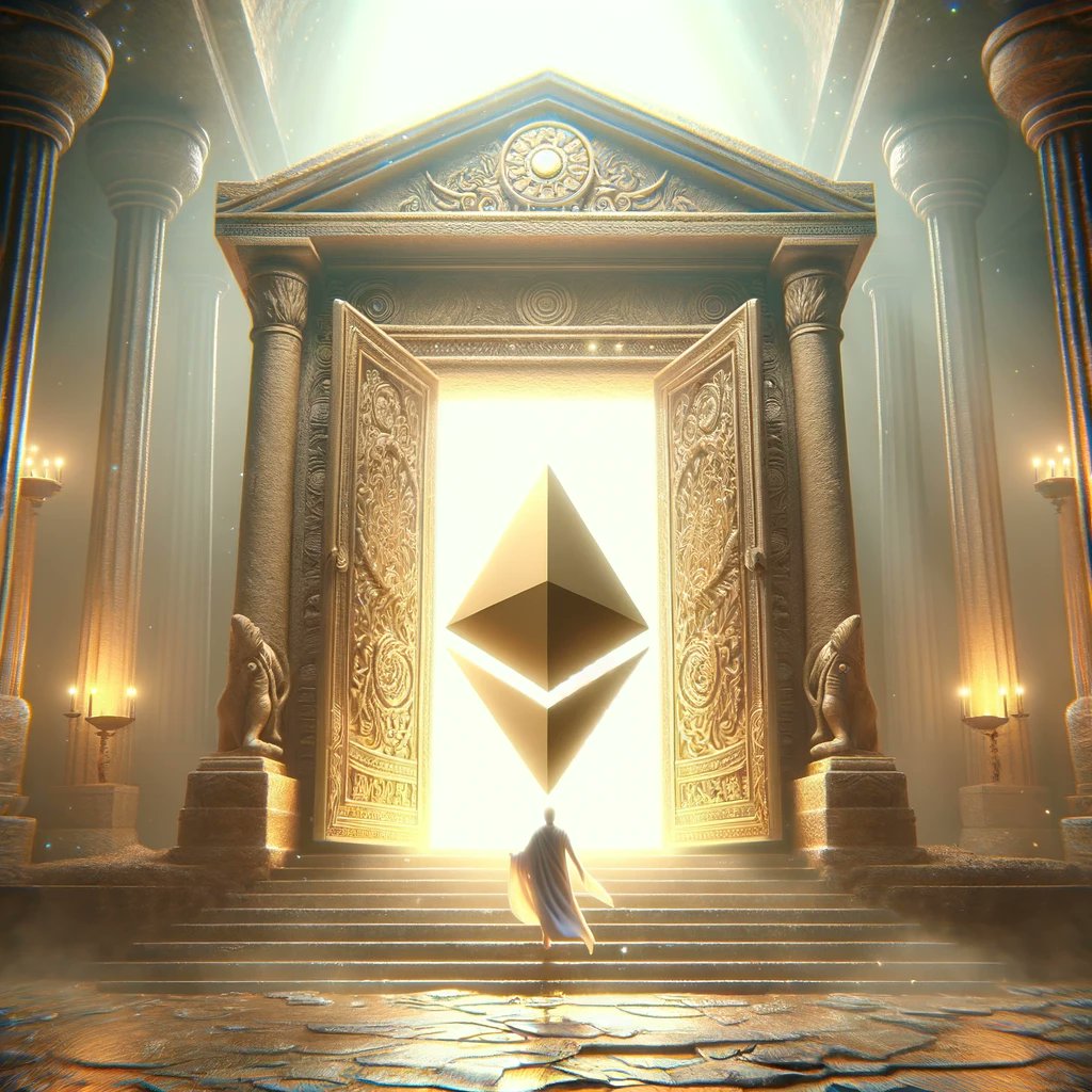 nook_ethereum's tweet photo. 【祝】イーサリアムETF承認！

SECがイーサリアムのETFを承認しました。

今後どれくらい資金が入ってくるかが注目されますが、

それ以上に大切なことは、
このETFは商品のETFとして承認されたということ。

つまり、長く長く懸念されてきた「イーサリアムは証券ではないか」論争に終止符が打たれたということです。

もうイーサリアムはビットコイン同様、他のコインとは一線を画した存在になったと言えます。

そしてこの勝利は、@AyaMiyagotchiさんをはじめとするイーサリアム財団、そして一人一人の開発者達が取り組んできた「分散型のコミュニティ運営」が身を結んだ結果と言えます。

イーサリアムは、ビットコインと違って、発展途上のシステムです。ずっとアップデートし続けています。

それを分散型コミュニティで実行するのは、トップダウンの組織で実行するのに比較してとても手間のかかるものです。
少しでも、そこに妥協があれば、今回イーサリアムは商品として認められなかった可能性があります。

世界中の開発者がオープンに参加し、完全な透明性を持ってイーサリアムはアップデートされてます。そこに証券詐欺が入り込む隙はありません。

だからイーサリアムは商品として認められたのでしょう。

今日、イーサリアムはゲートを開きました。

歴史的勝利です！

全てのイーサリアンへ、おめでとう❗️🥳
#ETHGATE