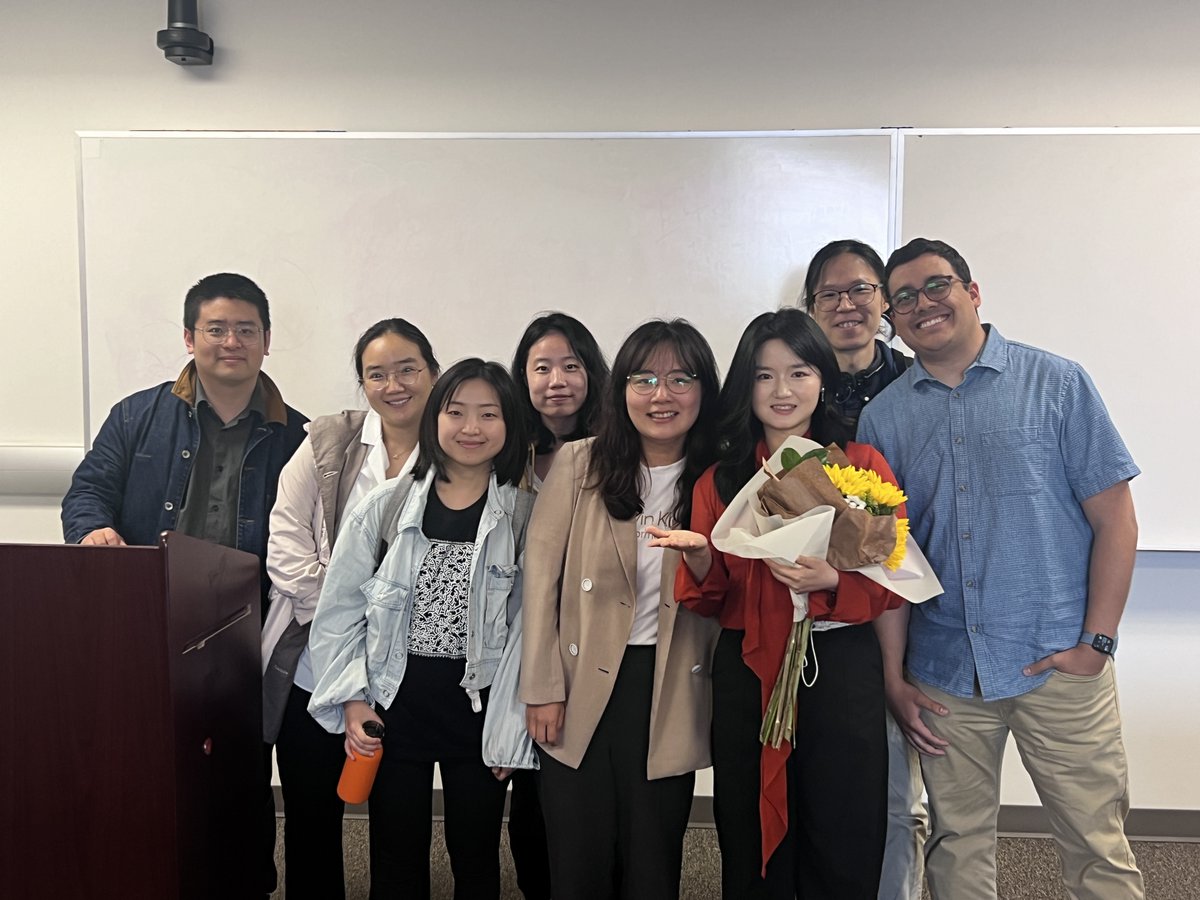 Xi_Lu_HCI's tweet image. P.H.Done (almost 🥰) I just passed my defense today! Words cannot express how grateful I am for all the support I've got from my dear advisor, committee members, collaborators, lab mates, friends, and family! So excited to announce that I will be an assistant professor @UBuffalo