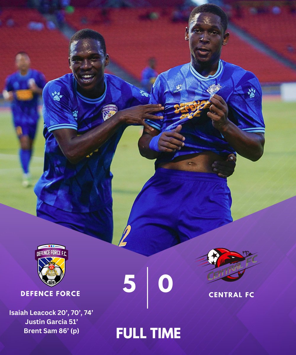 Defence Force are on to the finals of the First Citizens Knockout Cup 🔥🔥🔥

#ttpfl