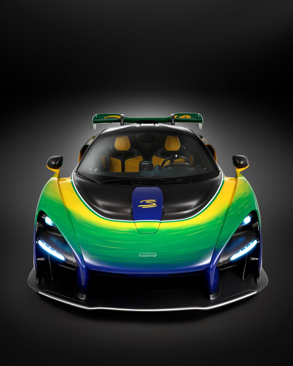 duPontREGISTRY's tweet photo. McLaren Honors Ayrton Senna with the new One-Off Senna Sempre

The stunning bespoke paintwork depicts Senna’s face, beautifully vibrant color gradients, and incredible hand-painted details https://t.co/07nfh9gv5X