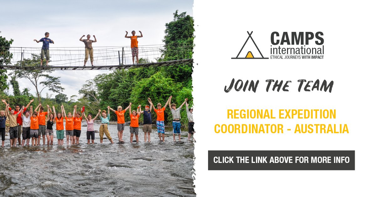 We're hiring a Regional Expedition Coordinator in Australia! 🌟 We're looking for a real “people-person”, with a passion for travel, who is also target-driven with excellent sales skills. Find out more & apply! 👉️ campsinternational.com/aus/careers-wi… #MelbourneJobs #SydneyJobs #BrisbaneJobs