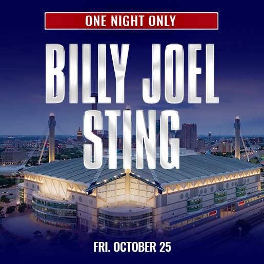🚨ON SALE NOW!🚨 Two Rock-n-Roll icons. One Stage. One Epic Night! 🎹 Billy Joel & Sting 🎸 📆 Fri. Oct. 25 🏟 Alamodome 🎟 ticketmaster.com or Alamodome Box Office (M-F, 10AM-4PM)
