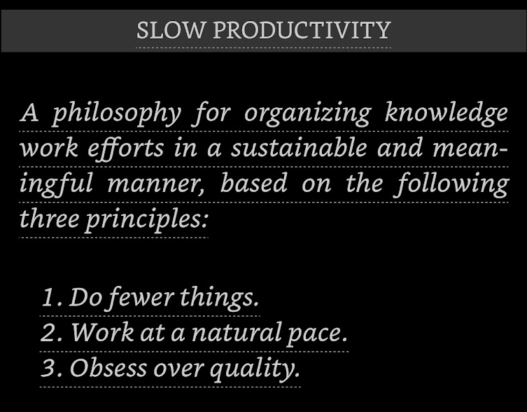 martykendall2's tweet photo. 1. Obsess over quality.

2. Work at a natural pace.

3. Do fewer things (at once).

It's not nutrition-related, but I became a Cal Newport disciple about three years ago, and it changed my life in so many ways.

It's easy to waste a lot of energy looking busy rather than doing the handful of important things that you care about.

I now feel more fulfilled, achieve more important things, have more peace, and experience less stress. I also do what I want to do rather than what I fear others may expect me to do.

This podcast is a good high-level overview of his philosophy.

I highly recommend all his books and podcasts.

It works.

https://t.co/A3x80w8wL6

https://t.co/FpiPCYz3PC