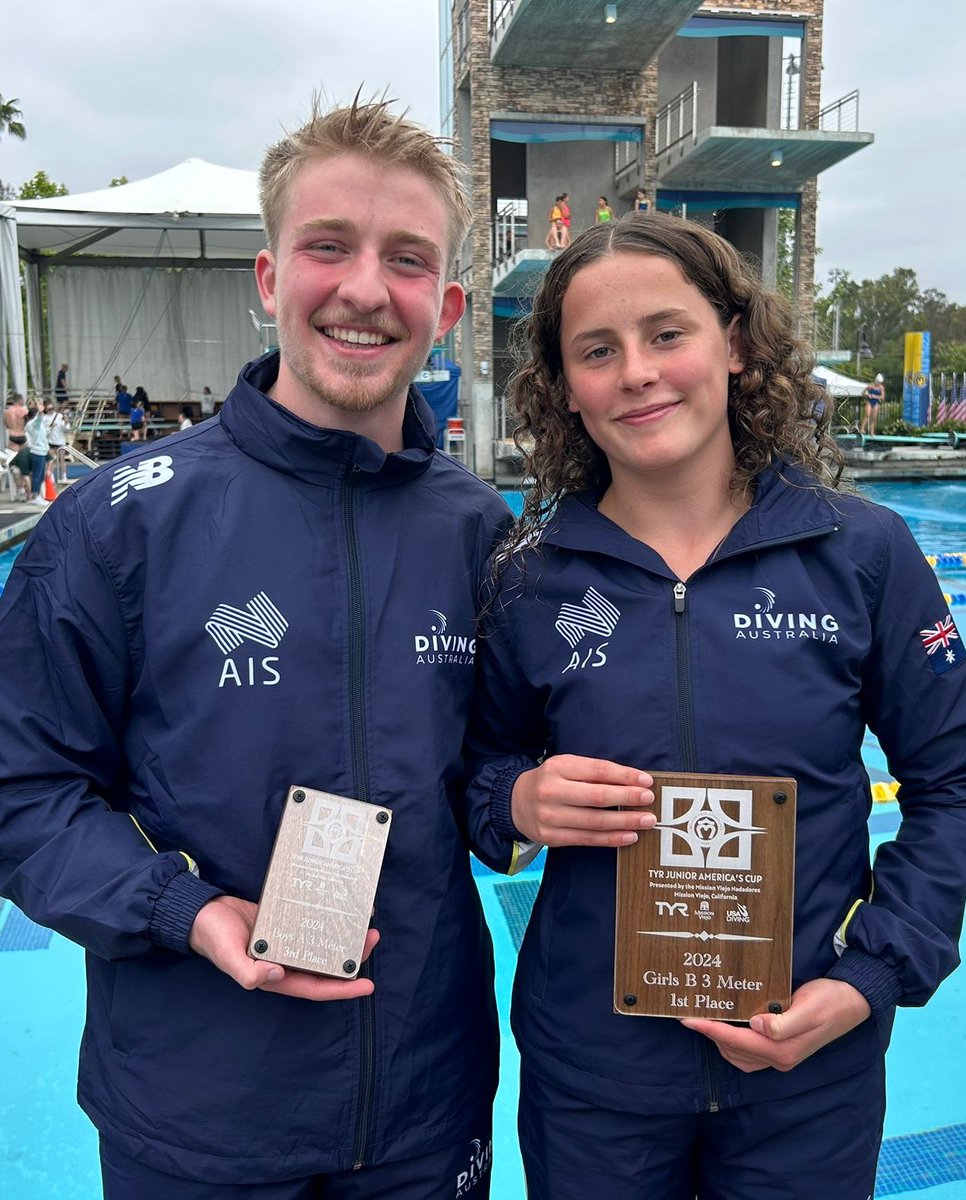 📣 🇦🇺 TEAM ANNOUNCEMENT 📣

14 of our Australian youth athletes have ventured to the TYR Junior America Cup in Mission Viejo, CA 💪💪
For live scores 👉 secure.meetcontrol.com/divemeets/syst…
Livestream 👉 youtube.com/playlist?list=…