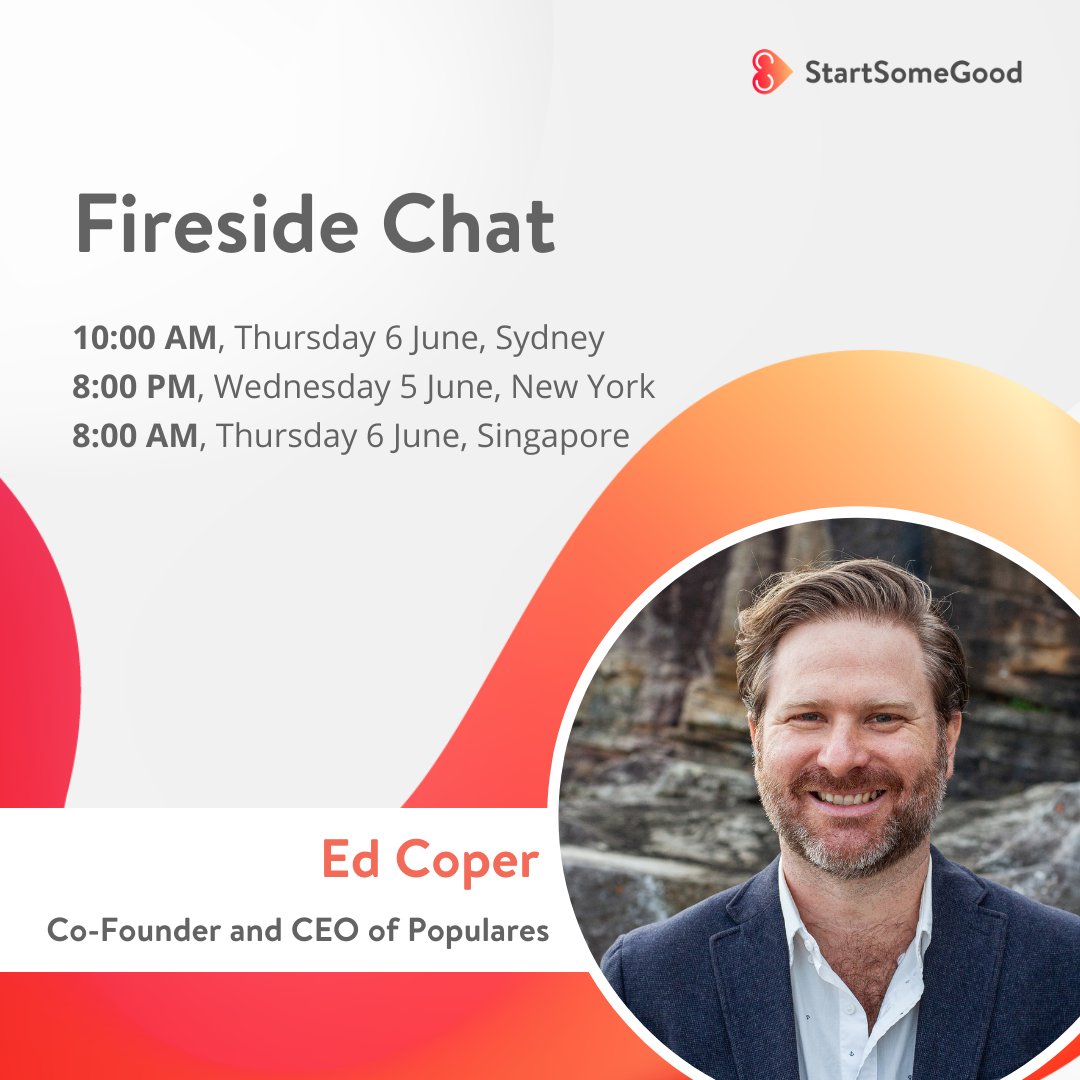 Join us for a fascinating session with Ed Coper, an expert in communications for social impact and the author of Facts and Other Lies: Welcome to the Disinformation Age. 👉 Get your tickets here: events.humanitix.com/fireside-chat-…