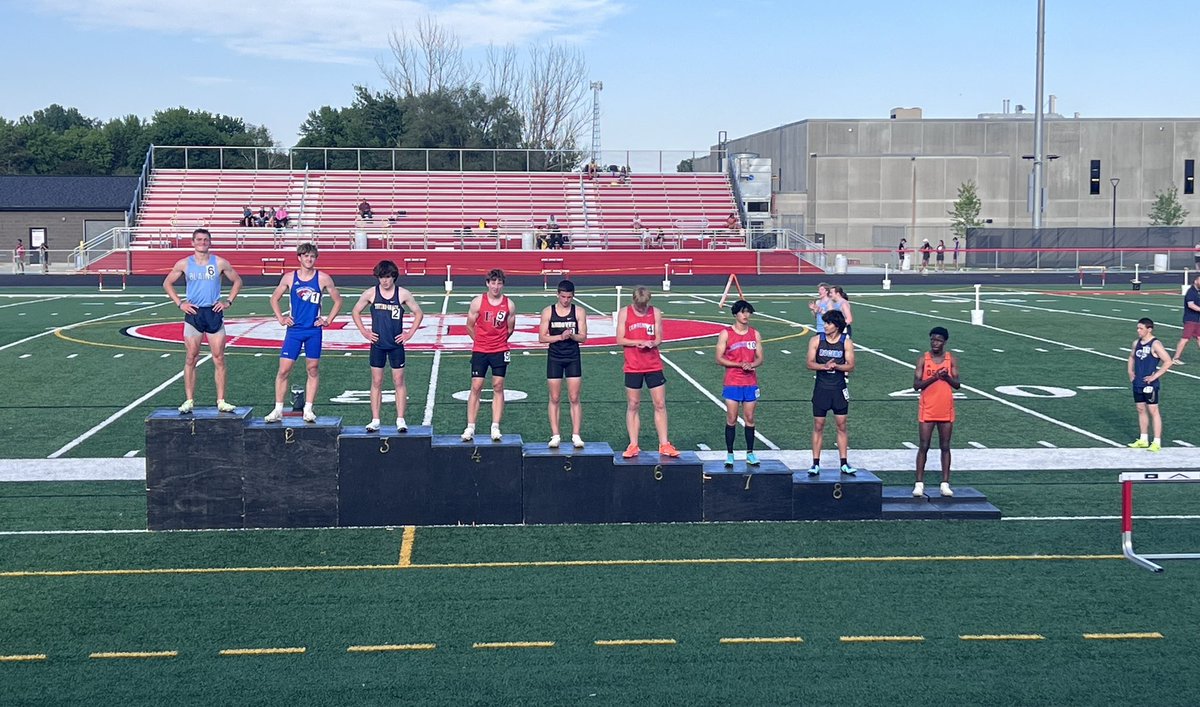 Conference Championship Boys 800 m run - Earl Peter with a 9th place finish!