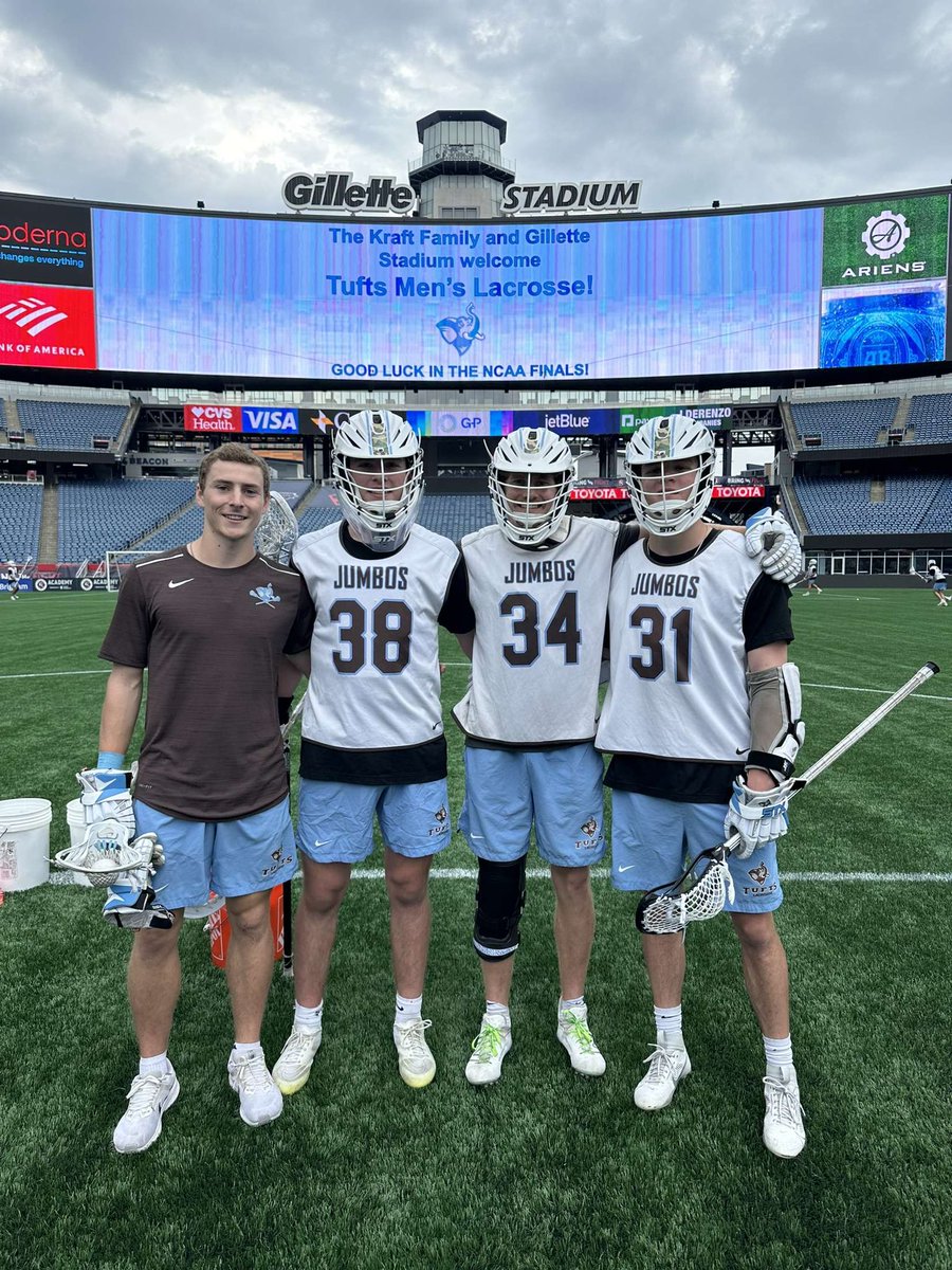 A couple of former foxes are headed to Philly with <a href="/TuftsLacrosse/">Tufts Lacrosse</a> for the NCAA Finals this weekend!

Goodluck! 🦊 x 🐘

#88 Beau Keough ‘21 
#38 Will Anderson  ‘23 
#34 Cam Keough ‘20 
#31 Declan Murphy ‘21 

#letsgolatin