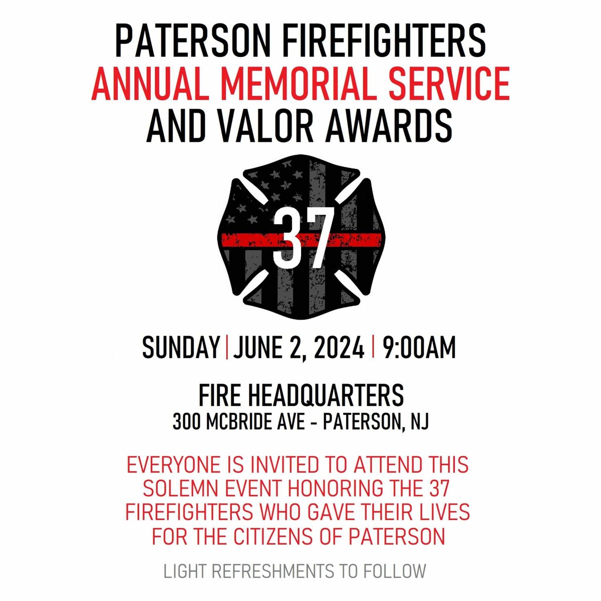 Paterson Firefighters Association - FMBA Local 2 tweet media