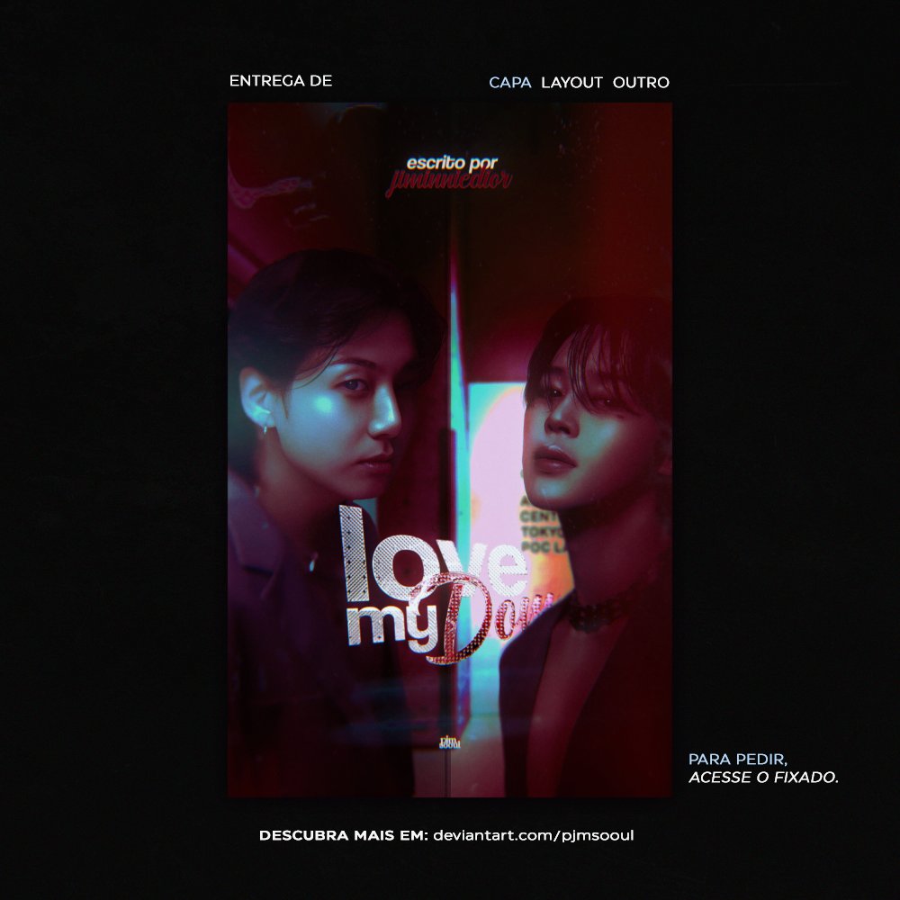 ✦ Entrega de capa 

Título: LOVE MY DOM
Para: <a href="/jiminniedior/">are you sure, jinah?!</a>

Para retirar, chame na DM! Obrigada pela preferência, volte sempre! 💙✨