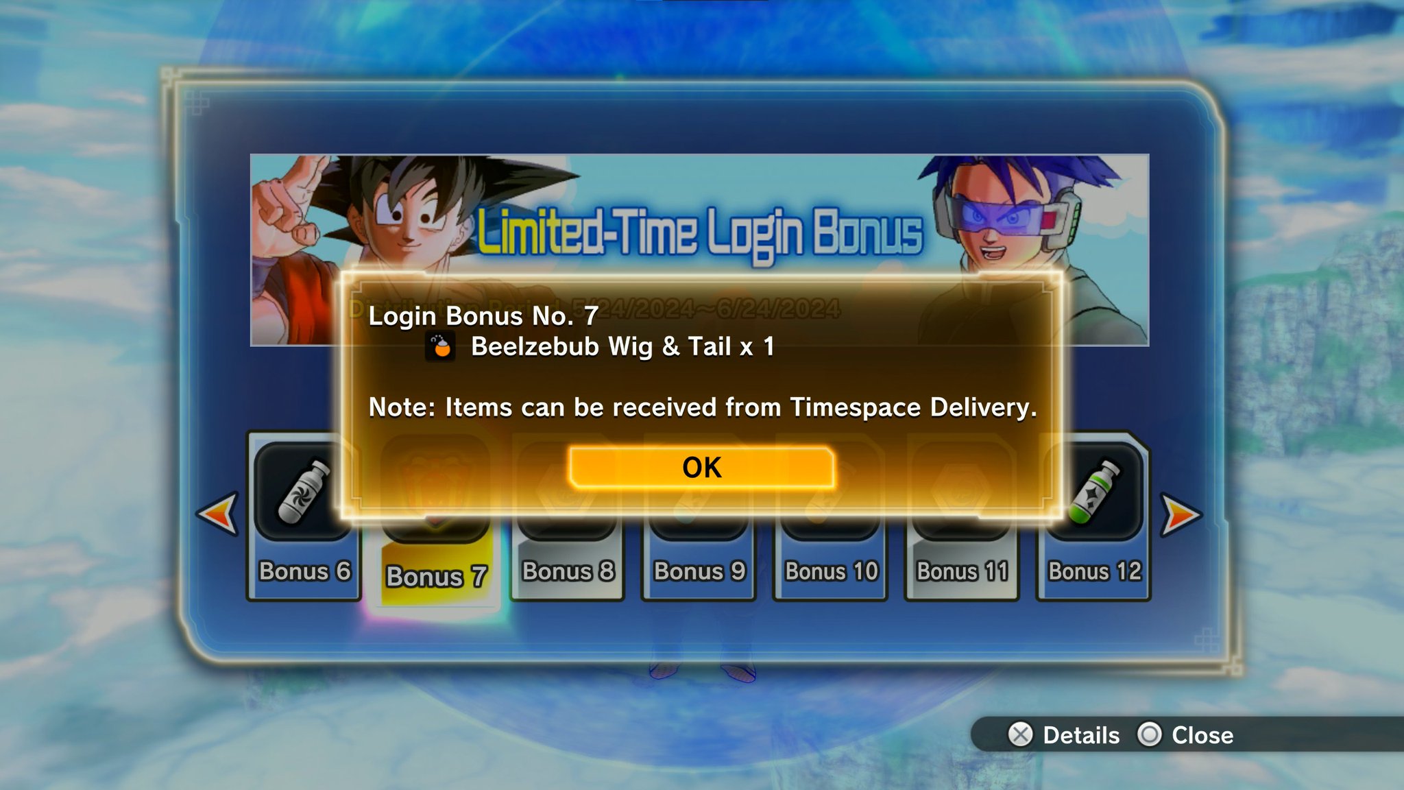 Jenik ContonMods ThankYouToriyama on X Here s how to unlock the Beelzebub content Sand Land collab After logging in for 7 continous days you get the Wig Tail after 14 days