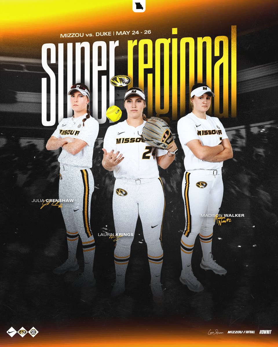 Mizzou Softball tweet media