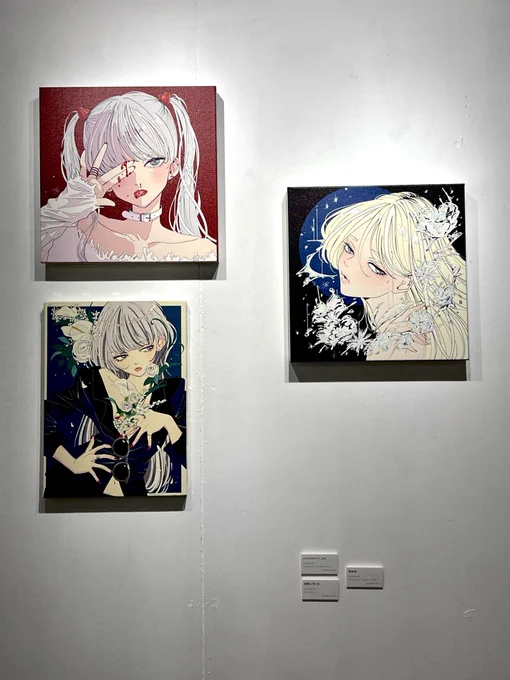 本日より!グッズは展示品と同じ絵のステッカーを用意しました!お近くの方は是非遊びにいらしてくださいね〜! 