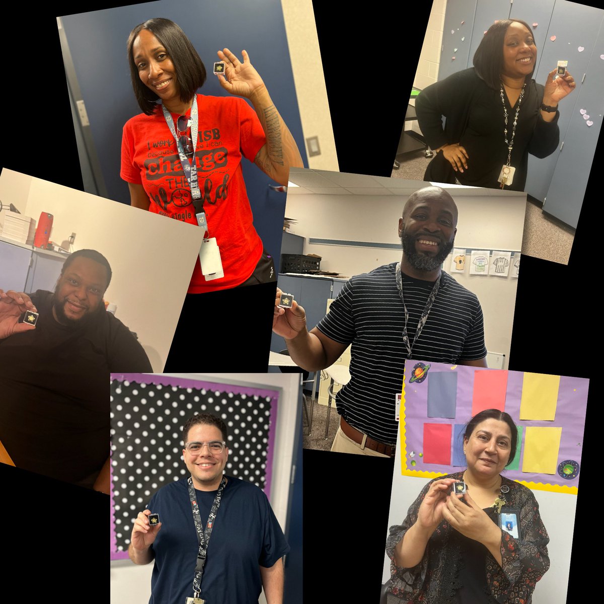 Congratulations to our @SISBPatriots staff members who received their 5 or 10 year pins. We appreciate your service to our students.