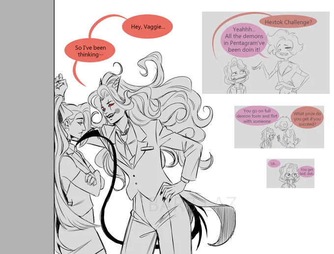 idek what to caption this
#HazbinHotel #chaggie 