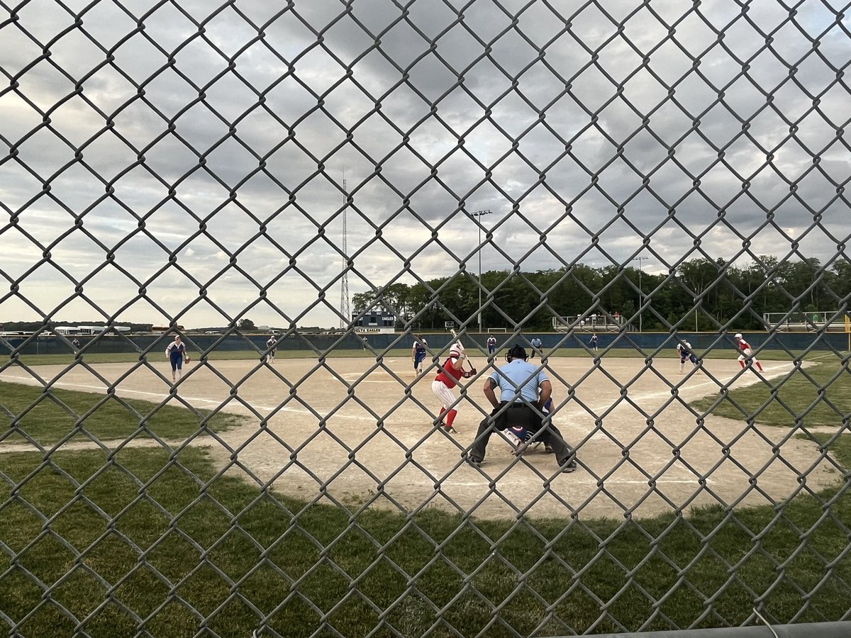Moving down to Delta High School for @IHSAA1 🥎 Sectional #24. Second game of the night: @GoMHSIndians vs @JayCoPatriots. Great job hosting @DeltaEagles_. #BeAChampionOfHighSchoolSports #ThisIsYourIHSAA #FaceOfSportsmanship #EducationBasedAthletics @SCAIndiana