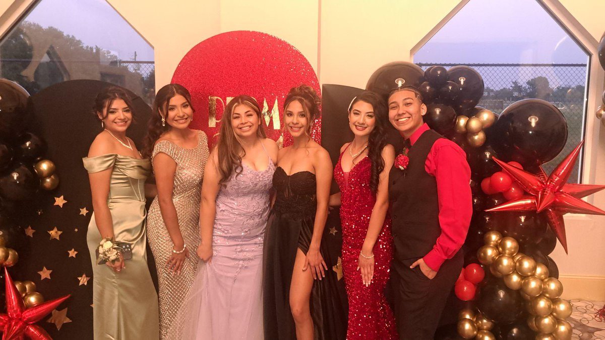 A little #TBT from this past Saturday where some of our softball girls enjoyed Prom! @Milby_HS