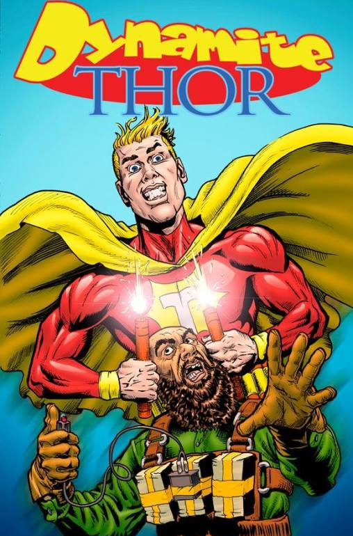 KentArtMusic's tweet photo. The alternative cover I did for @jondelarroz 's DYNAMITE THOR. #ComicsGate #MakeComicsFunAgain #IndieComics #comicartist 
https://t.co/CnvLjCoezb https://t.co/HPl6LzkDRK