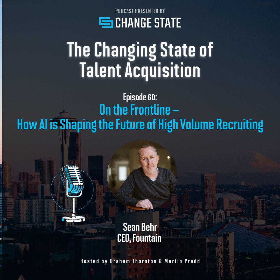 You want it? We got it. Another fresh The Changing State of Talent Acquisition Podcast coming at ya'! 🎙️ 

▶️ Click here for the latest edition: bit.ly/44vLnKC

#TalentAcquisition #TA #HRTech #HRTechnology #Podcast