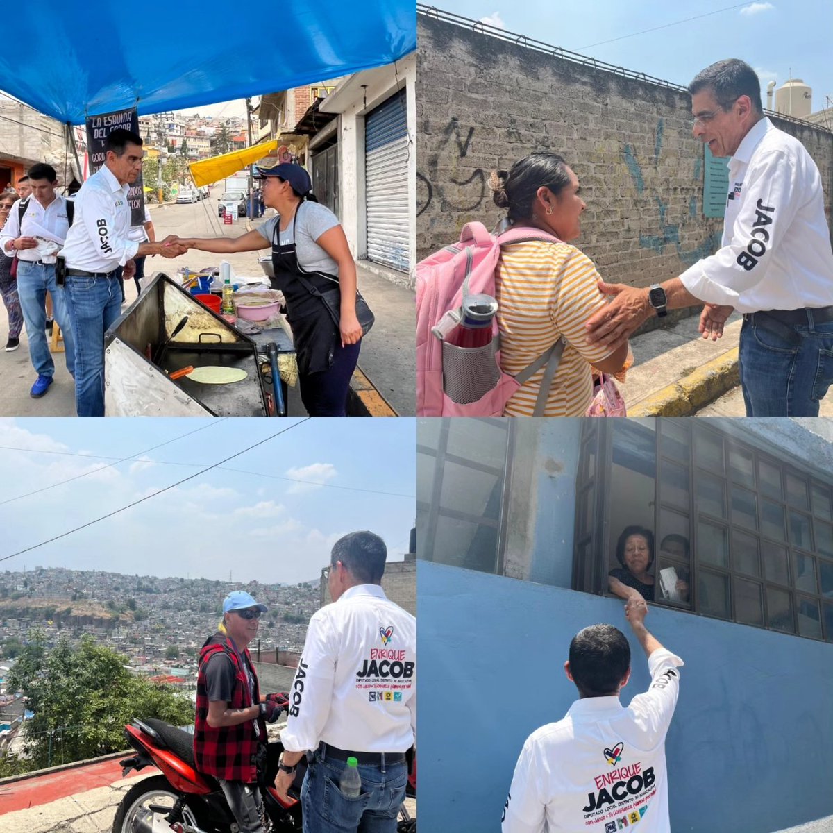 EnriqueJacobR's tweet photo. Seguimos llegando a todos los lugares de #Naucalpan, encontrando viejos amigos y sumando más gente a nuestro proyecto. #ConTuConfianza #VamosPorMás
.
.
.
#EnriqueJacob #DTTO30 https://t.co/iIPdDB1MEQ